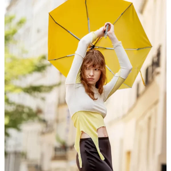 Anatole Les Accessoires<Micro-parapluie Jaune antique Odette,