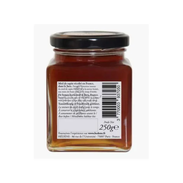 Hédène Paris Les Tartinables<Miel Sapin du Jura 250 g, Hédène