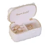 Maison Scarlett Les Bijoux | Les Accessoires<Mini Boîte à Bijoux de Voyage Marie Moumoute Blanc,