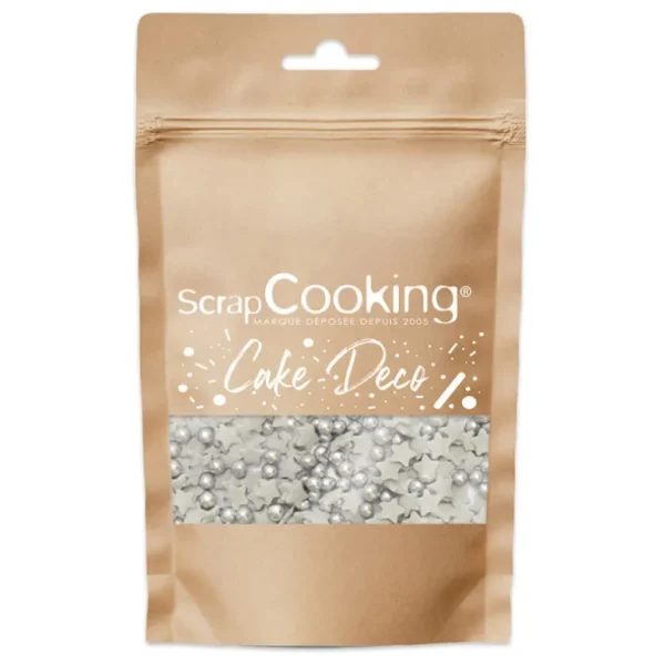 ScrapCooking Les Cupcakes<Mini décors étoiles,