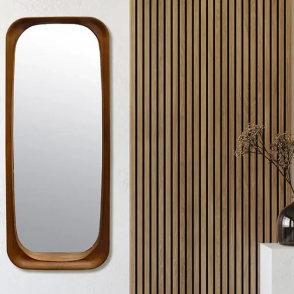 EMDE Miroirs Et Trumeaux<Miroir allongé Bois Brun, Emdé