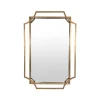 EMDE Miroirs Et Trumeaux<Miroir Art Déco métal doré 60 x 90 cm, Emdé