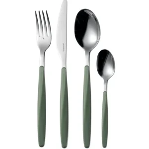 GUZZINI Ménagères Couverts<Ménagère 24 pièces My Fusion Vert Olive,
