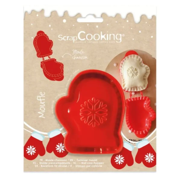 ScrapCooking Moules À Pâtisserie<Moule à chausson motif Moufle 3D,