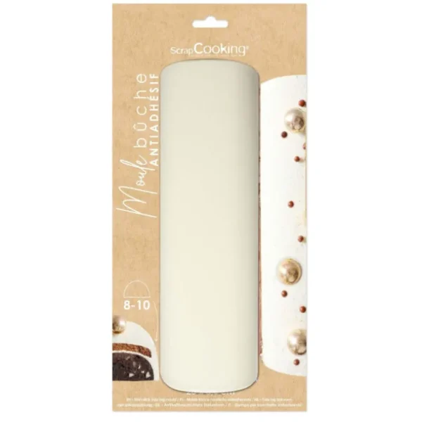 ScrapCooking Moules À Pâtisserie<Moule bûche Acier Antiadhésif 28cm,