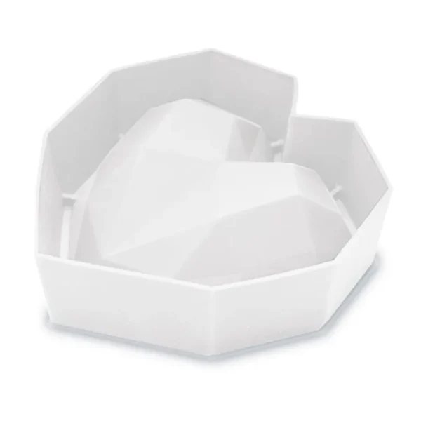 ScrapCooking Moules À Pâtisserie<Moule 3D Silicone Coeur Diamant,