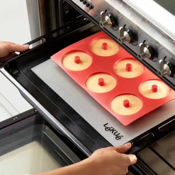 LÉKUÉ Moules Souples<Moule silicone 6 donuts, Lékué