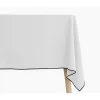Vent du Sud Nappes<Nappe coton lavé Hono Craie,