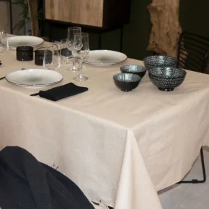 Sud Etoffe Nappes<Nappe enduite Palace Lino,