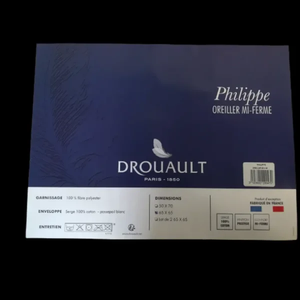 DROUAULT Oreillers, Traversins<Oreiller mi-ferme Philippe,