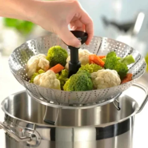 GEFU Cuit Vapeur<Panier cuit vapeur inox,