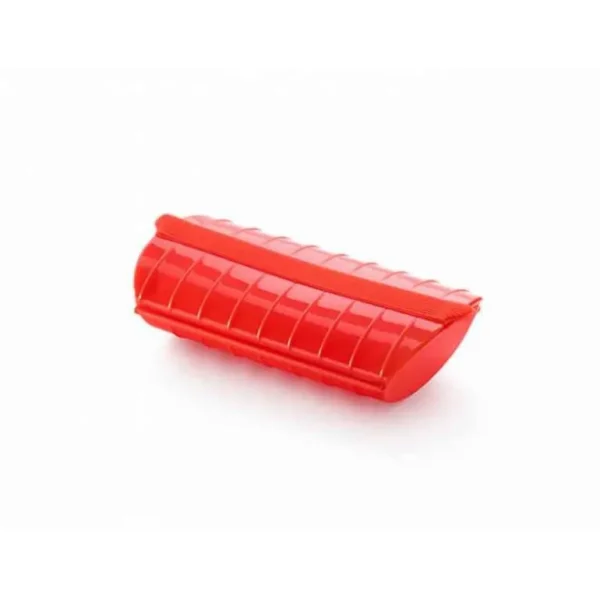 LÉKUÉ Cuit Vapeur<Papillote silicone 1-2 personnes rouge, Lékué