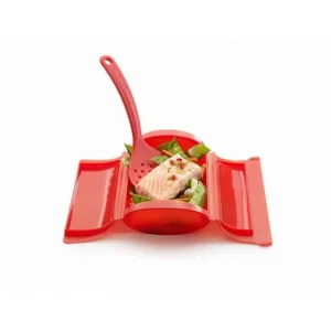 LÉKUÉ Cuit Vapeur<Papillote silicone 1-2 personnes rouge, Lékué