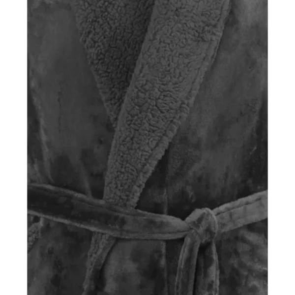 SENSEI Peignoirs<Peignoir mixte Polaire Bolsta Anthracite,