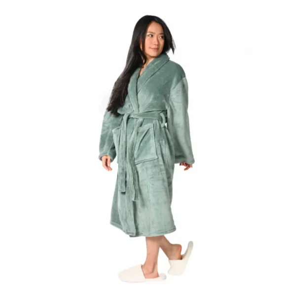 SENSEI Peignoirs<Peignoir polaire Komo Lichen,