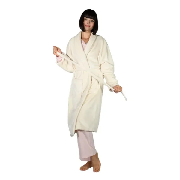 SENSEI Peignoirs<Peignoir polaire Komo Neige,