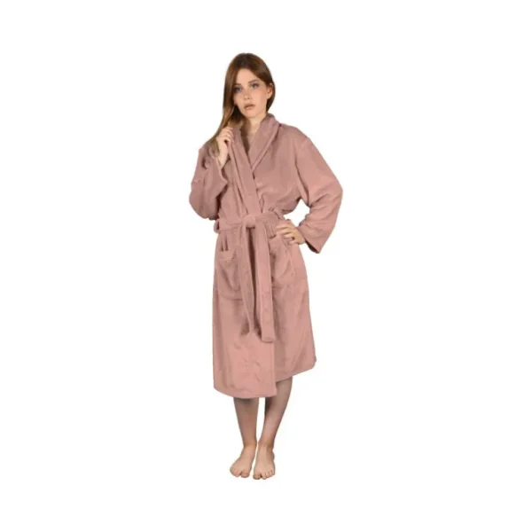 SENSEI Peignoirs<Peignoir polaire Komo Nude,