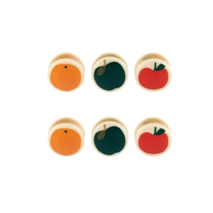 DERRIERE LA PORTE Produits Malins<6 Pinces sachet Menue A l'ombre d'un cerisier, Derrière la porte