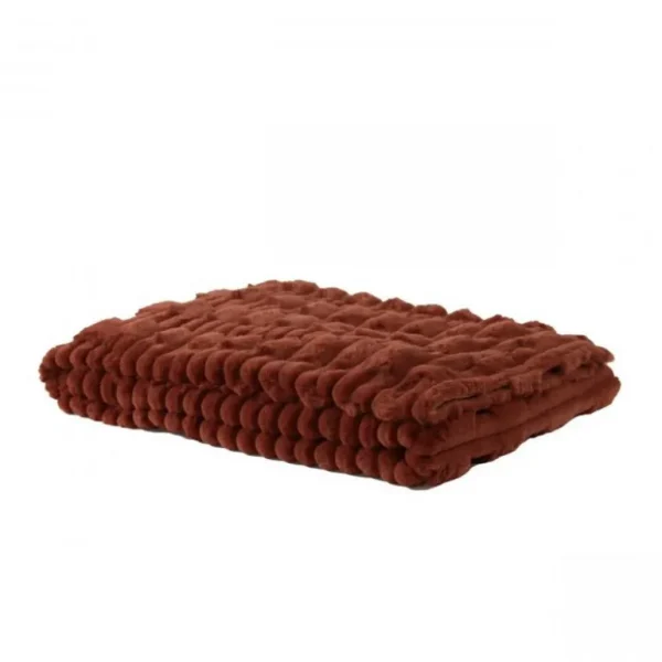 Sud Etoffe Plaids Et Couvre-Lits<Plaid Eclat Bois de Rose,