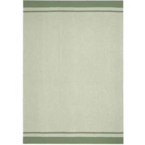 Biederlack Plaids Et Couvre-Lits<Plaid en laine recyclée Stripe Green,