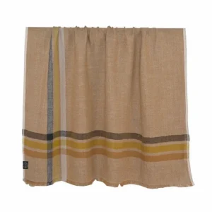 HAOMY TEXTILE Plaids Et Couvre-Lits<Plaid en Lin Malibu Daim, Haomy