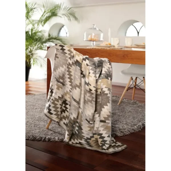 Biederlack Plaids Et Couvre-Lits<Plaid Nomad Naturel 150 x 200 cm,