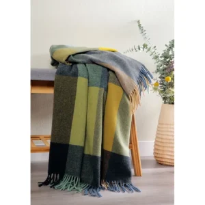 Biederlack Plaids Et Couvre-Lits<Plaid Pleasant Yellow 130 x 170 cm,