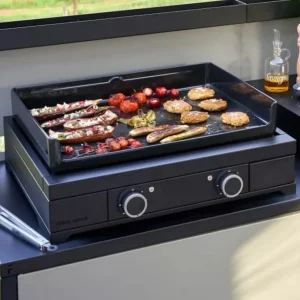 FORGE ADOUR Planchas Et Accessoires<Plancha Modern Electrique 60 Acier Noir,