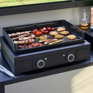 FORGE ADOUR Planchas Et Accessoires<Plancha Modern Gaz 60 Acier Noir,