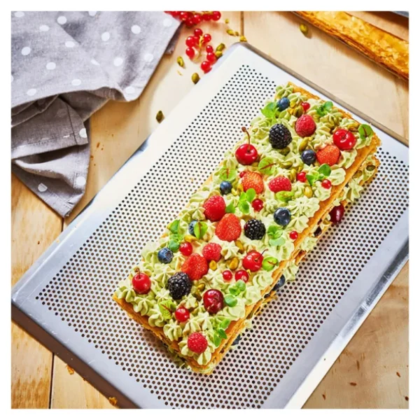 DE BUYER Toiles Patissières<Plaque de cuisson inox perforée,