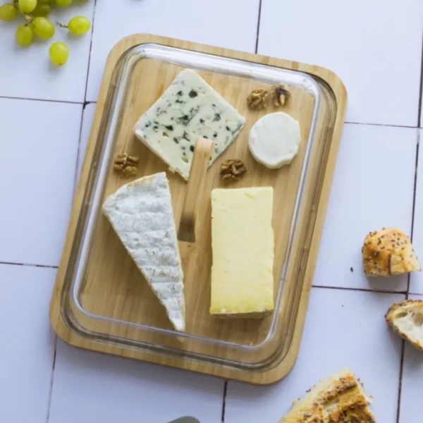 PEBBLY Les Plateaux À Fromage<Plateau à fromage avec cloche en verre,
