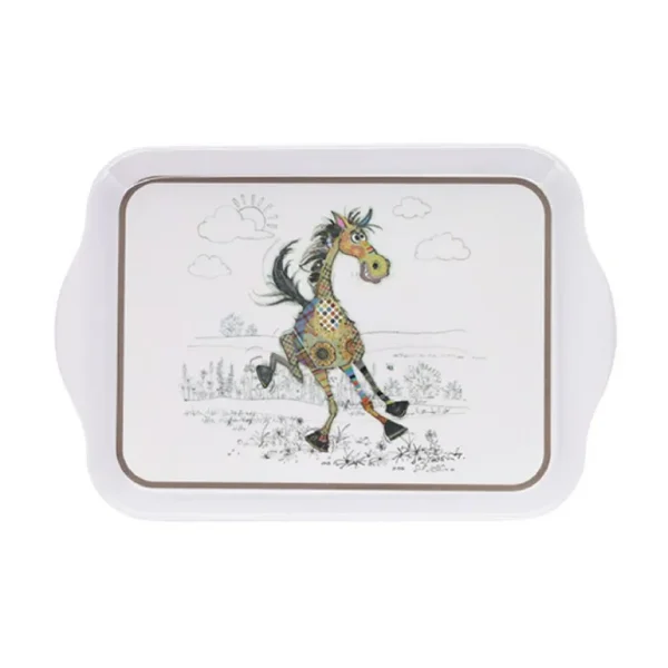 Kiub Les Plateaux<Plateau en mélamine Kook Cheval,