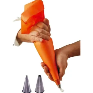 DE BUYER Douilles Et Poches À Douille<Poche pâtissière souple et 2 douilles inox,