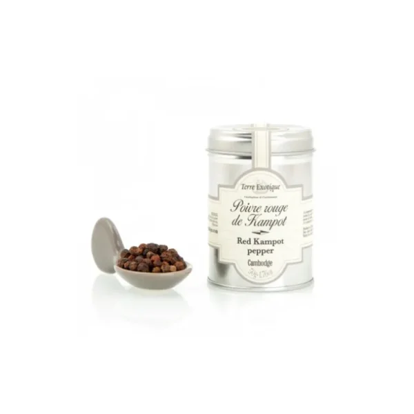 Terre Exotique Épices & Condiments<Poivre rouge de Kampot,