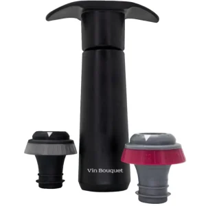 Vin Bouquet Ustensiles Pour Le Vin<Pompe à Vin Click + 2 bouchons,