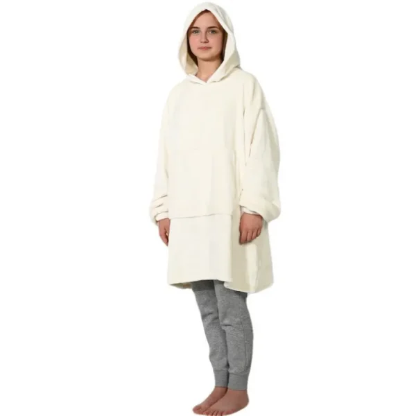Enfant SENSEI Le Textile Pour Enfant<Poncho polaire pour enfant à capuche Ginger Neige,