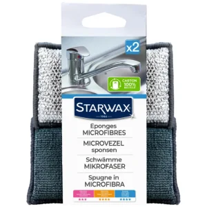STARWAX Brosserie<Éponges microfibres,