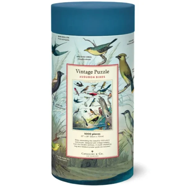 Cavallini & Co Les Jeux D'Intérieur<Puzzle 1000 pièces Audubon,