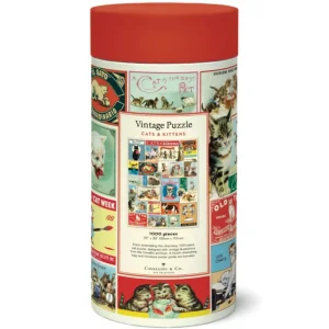 Cavallini & Co Les Jeux D'Intérieur<Puzzle 1000 pièces Chats,