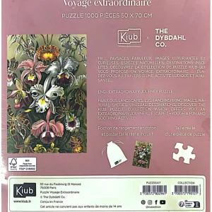 Kiub Les Jeux D'Intérieur<Puzzle de 1000 pièces Bouquet de Fleurs,