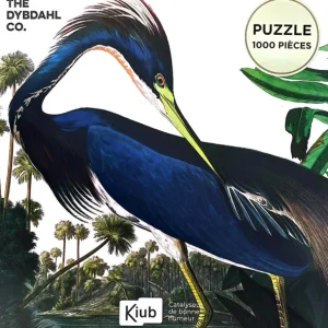 Kiub Les Jeux D'Intérieur<Puzzle de 1000 pièces Grue Bleue,