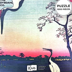 Kiub Les Jeux D'Intérieur<Puzzle de 1000 pièces Grues,