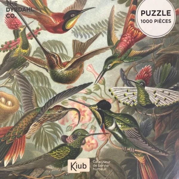 Kiub Les Jeux D'Intérieur<Puzzle de 1000 pièces Oiseaux,