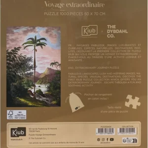 Kiub Les Jeux D'Intérieur<Puzzle de 1000 pièces Palmier,