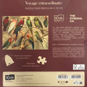 Kiub Les Jeux D'Intérieur<Puzzle de 1000 pièces Perroquets,