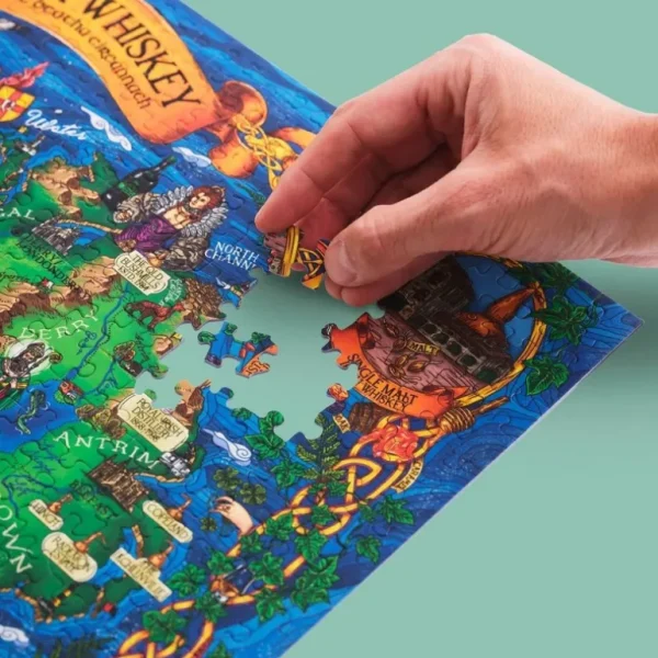 Water & Wine Les Jeux D'Intérieur<Puzzle de 1000 pièces Whisky Irlande,