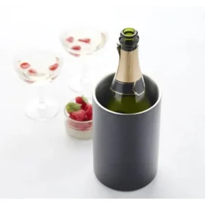 Point Virgule Ustensiles Pour Le Vin<Rafraîchisseur à bouteilles Acier Noir,