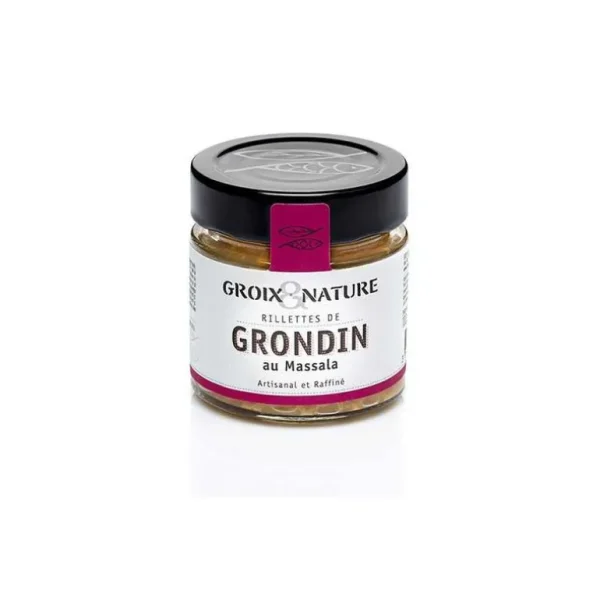 Groix et Nature Tartinables<Rillettes de Grondin au Massala,