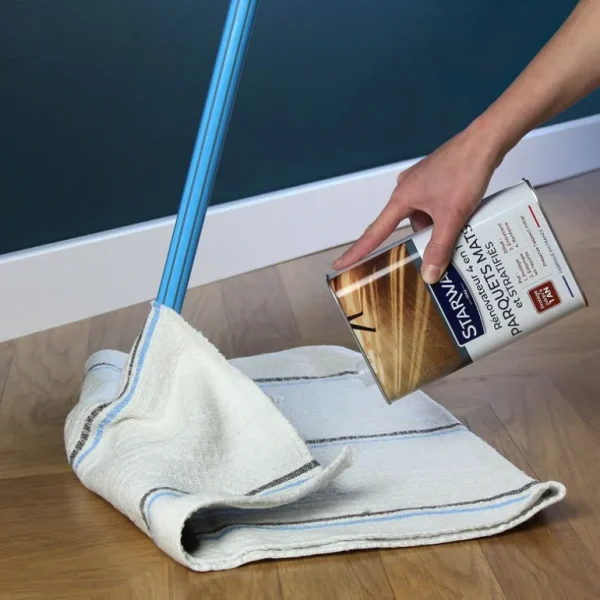 STARWAX Sols<Rénovateur 4 en 1 Parquets Mats et Stratifiés,