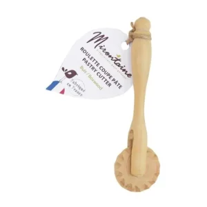 Mirontaine Ustensiles En Bois<Roulette coupe-pâte en buis,